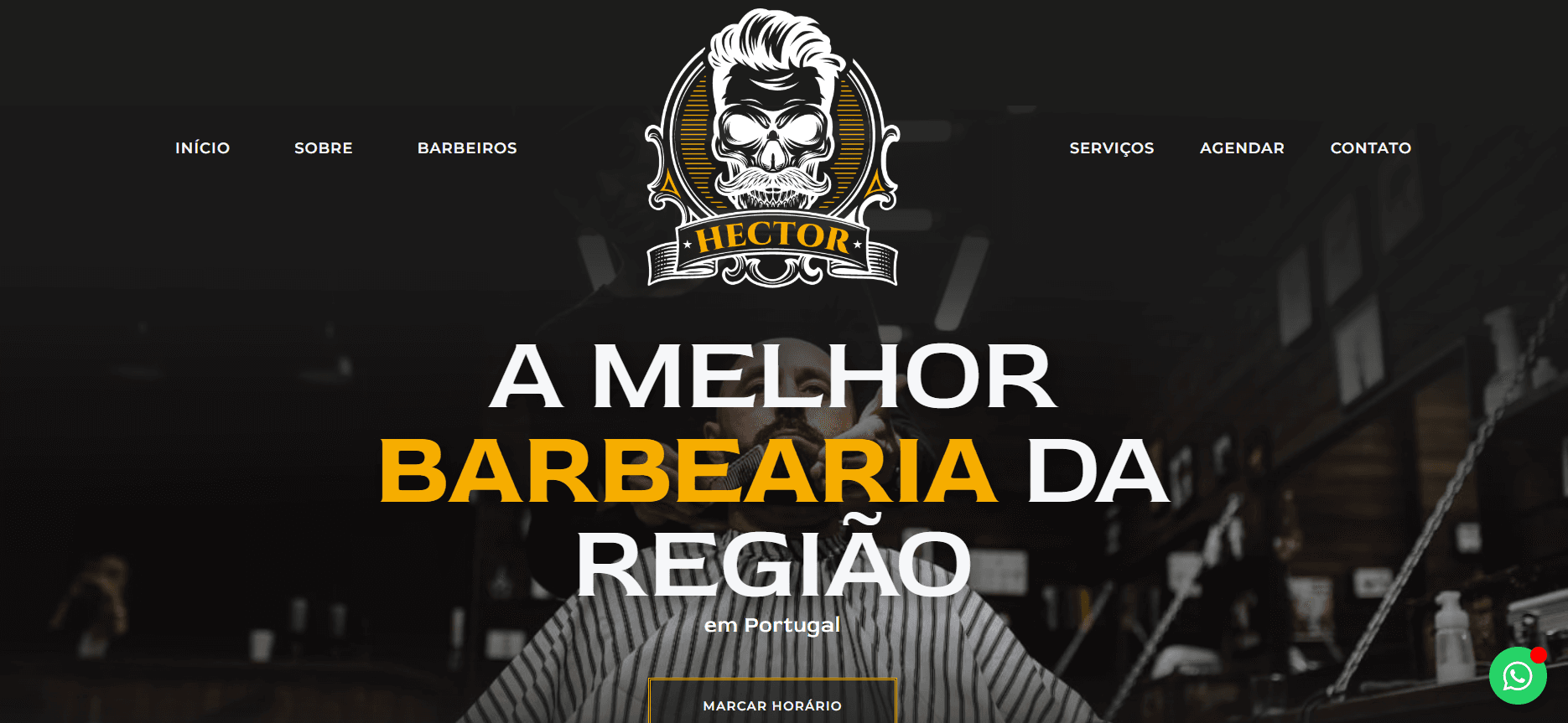 Site Barbearia com Agendamento